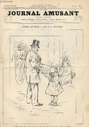 Image du vendeur pour Le Journal amusant N1755, Dans la rue. mis en vente par Le-Livre