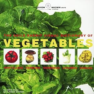 Seller image for VEGETABLES. HORTALIZAS. THE AGILE RABBIT VISUAL DICTIONARY.: The agile Rabbit Visual Dictionary of Vegetables. English-French-German-Spanish-Italian-Portuguese-Japanese-Chinese for sale by artbook-service