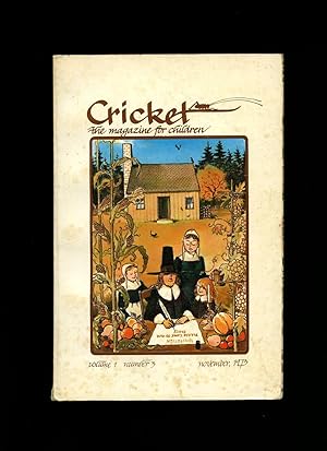 Imagen del vendedor de Cricket The Magazine for Children: Volume I Number 3 a la venta por Little Stour Books PBFA Member
