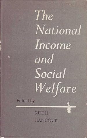 The National Income and Social Welfare