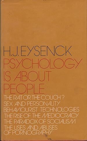 Imagen del vendedor de Psychology is About People a la venta por Mr Pickwick's Fine Old Books