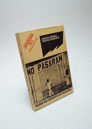 Image du vendeur pour No pasaran : Bilder und Berichte aus Nicaragua / Gritta Rsing ; Frank Lehmann mis en vente par Versandantiquariat Buchegger