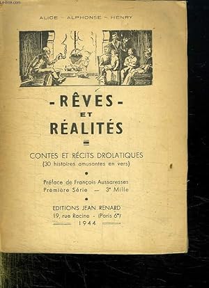 Seller image for REVES ET REALITES. for sale by Le-Livre