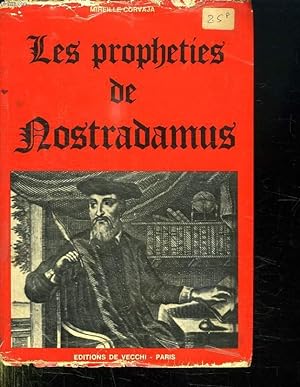 Immagine del venditore per LES PROPHETIES DE NOSTRADAMUS. venduto da Le-Livre