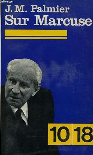 Bild des Verkufers fr PRESENTATION D'HERBERT MARCUSE. zum Verkauf von Le-Livre