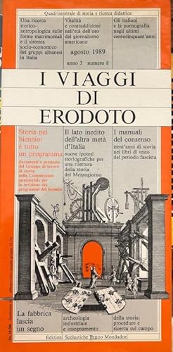 Seller image for I viaggi di Erodoto: quadrimestrale di storia e ricerca didattica. for sale by Studio Bibliografico Adige