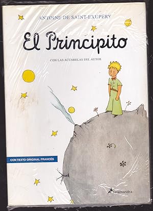 Imagen del vendedor de EL PRINCIPITO (bilinge espaol/francs) Ilustrado acuarelas del autor color -nuevo a la venta por CALLE 59  Libros