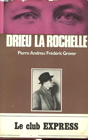 Seller image for DRIEU LA ROCHELLE for sale by Le-Livre