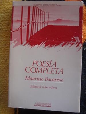 Bild des Verkufers fr Poesa completa zum Verkauf von Libros del cuervo