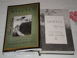 Seller image for Quietus: Signed for sale by SkylarkerBooks