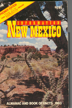 Imagen del vendedor de Information: New Mexico 1983 - Almanac and Book of Facts a la venta por Don's Book Store