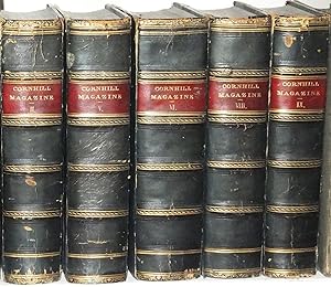 Cornhill Magazine Volumes 2, 5, 6, 8 and 9 1860-64