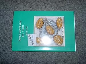 Imagen del vendedor de Index Generalis ETL/BETL 1982-1997. (= Ephemerides Theologicae Lovanienses. Bibliotheca Ephemeridum Theologicarum Lovaniensium CXXXIV). a la venta por Antiquariat Andree Schulte
