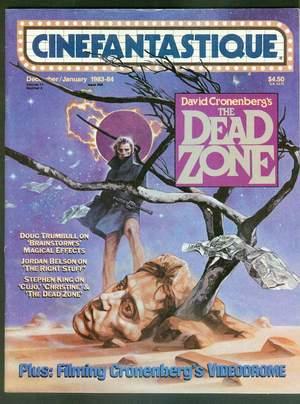 Seller image for CINEFANTASTIQUE - Magazine ( December/January1983/84; Volume 14 #2;) >>> Right Stuff, Brainstorm, Space Ace Dead Zone, Films of David Cronenberg, Videodrome, Stephen King for sale by Comic World