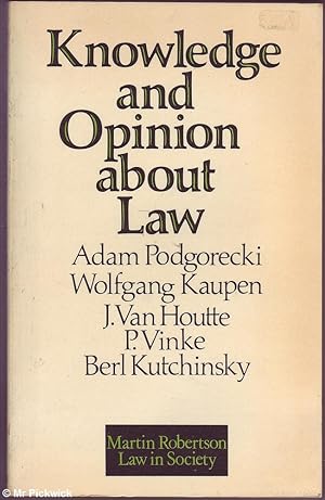 Knowledge and Opinion About Law