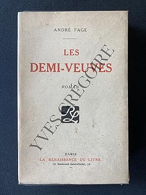 Seller image for LES DEMI-VEUVES for sale by Yves Grgoire