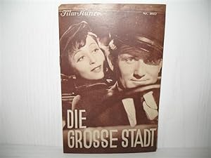 Seller image for IFK 1912 (Wien): Die grosse Stadt. Regie: Frank Borzage; for sale by buecheria, Einzelunternehmen