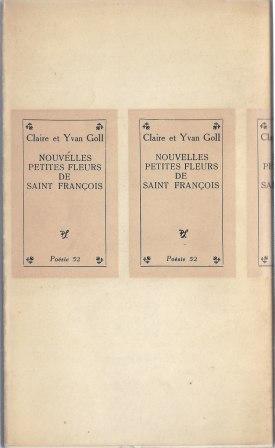 Seller image for Nouvelles petites fleurs de Saint Franois for sale by LES TEMPS MODERNES