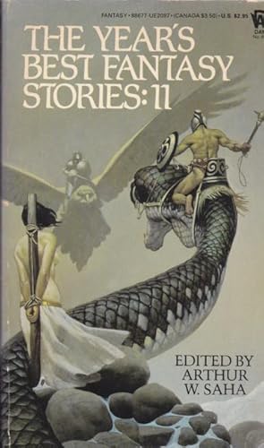 Bild des Verkufers fr The Year's Best Fantasy Stories: II (eleven) - Golden Apples of the Sun, The Foxwife, Unmistakably the Finest, Draco Draco, The Harvest Child, A Cabin on the Coast, The Storm, Taking Heart, Strange Shadows, My Rose and My Glove, Stoneskin, ++ zum Verkauf von Nessa Books