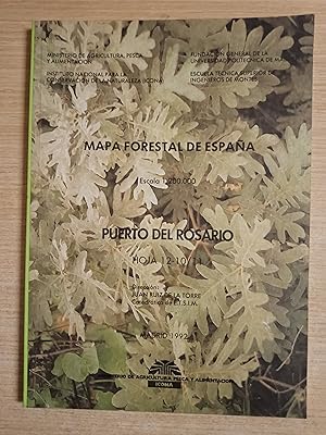 Imagen del vendedor de MAPA FORESTAL DE ESPAA escala 1:200.000 PUERTO DEL ROSARIO hoja 12-10/11 a la venta por Gibbon Libreria