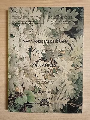 Imagen del vendedor de MAPA FORESTAL DE ESPAA escala 1:200.000 ALCAICES hoja 3-4 a la venta por Gibbon Libreria