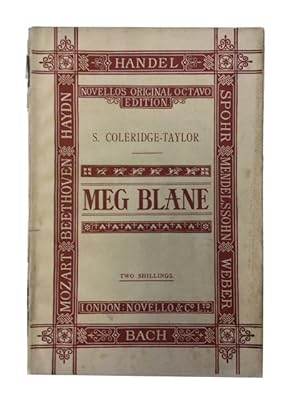 Image du vendeur pour Meg Blane: A Rhapsody of the Sea, for Mezzo Soprano Solo, Chorus and Orchestra mis en vente par McBlain Books, ABAA