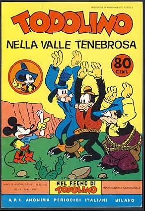 Bild des Verkufers fr Topolino nella valle tenebrosa (Mickey Mouse in Death Valley) zum Verkauf von Parigi Books, Vintage and Rare