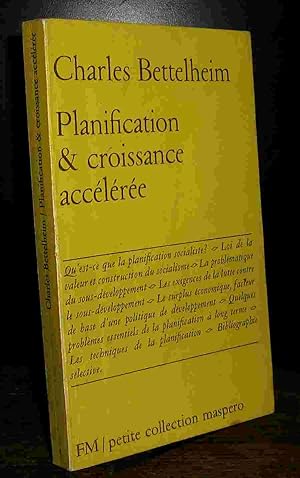 Image du vendeur pour PLANIFICATION ET CROISSANCE ACCELEREE mis en vente par Livres 113