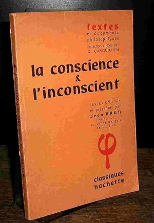 Bild des Verkufers fr LA CONSCIENCE ET L'INCONSCIENT zum Verkauf von Livres 113