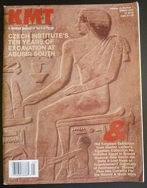 Seller image for KMT Magazine: A Modern Journal of Ancient Egypt Volume 13 Number 1 Spring 2002 for sale by Jeff Irwin Books