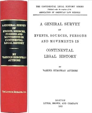 Imagen del vendedor de A General Survey of Events, Sources, Persons & Movements in. a la venta por The Lawbook Exchange, Ltd., ABAA  ILAB