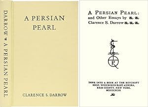 Bild des Verkufers fr A Persian Pearl. And Other Essays zum Verkauf von The Lawbook Exchange, Ltd., ABAA  ILAB