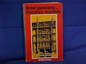 Seller image for Breve Panorama De La Literatura Espanola for sale by Gene The Book Peddler
