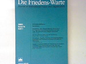 Bild des Verkufers fr Terrorismus - ein vlkerrechtiches Verbrechen? Zur Frage der Unterstellung terroristischer Akte unter die internationale Strafgerichtsbarkeit. - aus 1.Heft Band 76 : Die Friedens-Warte Journal of International Peace and Organization. zum Verkauf von books4less (Versandantiquariat Petra Gros GmbH & Co. KG)