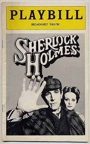 Seller image for [Playbill]: Sherlock Holmes for sale by Between the Covers-Rare Books, Inc. ABAA