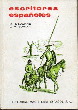 Imagen del vendedor de ESCRITORES ESPAOLES. Lecturas para un curso escolar. a la venta por angeles sancha libros