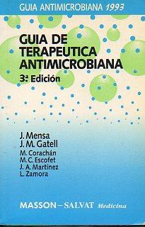 Imagen del vendedor de GUA DE TERAPUTICA ANTIMICROBIANA. 1993. 3 ed. a la venta por angeles sancha libros