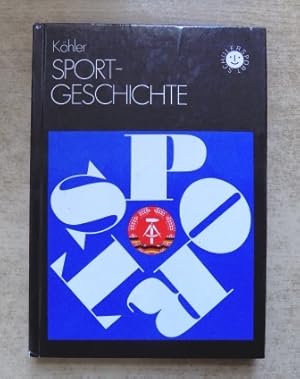 Bild des Verkufers fr Sportgeschichte - Der Weg zu olympischen Medaillen. zum Verkauf von Antiquariat BcherParadies