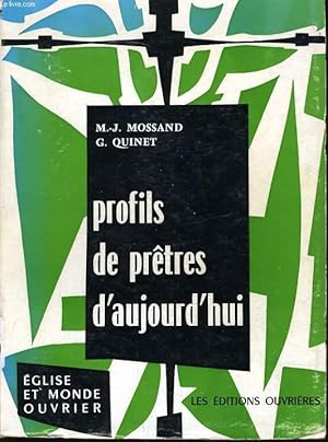 Seller image for PROFILS DE PRTRES D'AUJOURD'HUI for sale by Le-Livre