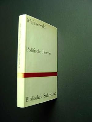 Bild des Verkufers fr Politische Poesie. Deutsche Nachdichtung von Hugo Huppert. zum Verkauf von Antiquariat Tarter, Einzelunternehmen,