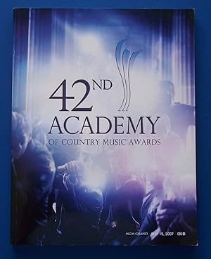 42nd Academy of Country Music Awards: MGM Grand, May 15, 2007 (Original Program)