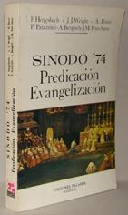 Seller image for SINODO '74. PREDICACIN EVANGELIZACIN for sale by EL RINCN ESCRITO