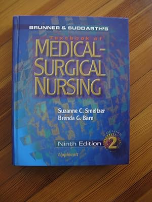 Immagine del venditore per Brunner and Suddarth's Textbook of Medical-Surgical Nursing Vol 2 venduto da Julian's Bookshelf