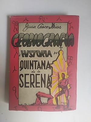 Imagen del vendedor de GEOBIOGRAFIA E HISTORIA DE QUINTANA DE LA SERENA a la venta por LIBRERIA CLIO