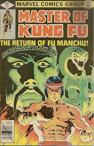 Master of Kung Fu: The Return of Fu Manchu, Marvel Comics Vol 1 #83, November 1979