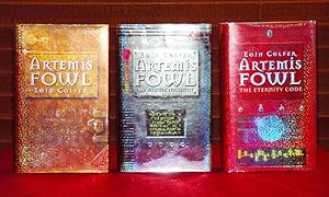 Lot 3 Artemis Fowl Series Books Set Eoin Colfer Hardcover Dustjacket Files  First