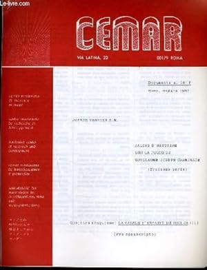 Seller image for CEMAR n16.5 : Chapitre 5 "La cabale d'enfants de choeur (2)".(pro manuscripto) for sale by Le-Livre