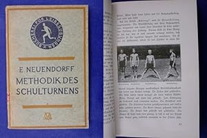 Imagen del vendedor de Methodik des Schulturnens in Grundzgen a la venta por Buchantiquariat Uwe Sticht, Einzelunter.