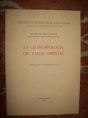 LA GEOMORFOLOGÍA DEL VALLÈS ORIENTAL