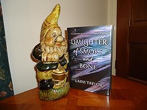 Seller image for DAUGHTER OF SMOKE AND BONE+++ RARE UK SIGNED LINED AND DATED+++FIRST EDITION FIRST PRINT+++ for sale by Long Acre Books
